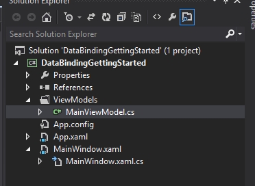 How to make first steps of Databinding in WPF