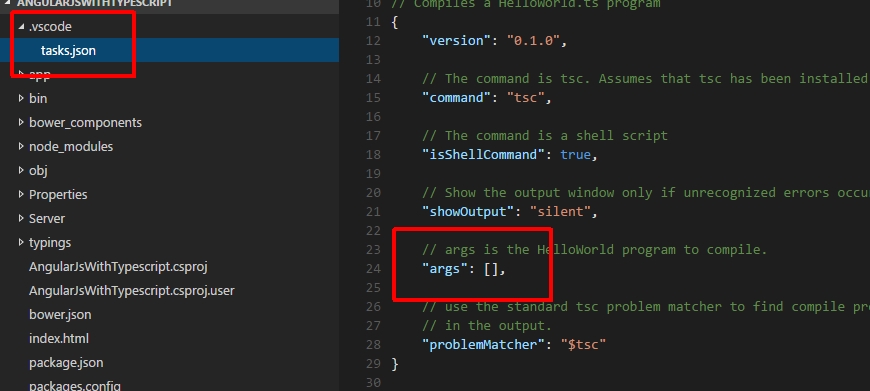 Getting started with Visual Studio Code, AngularJS and Typescript